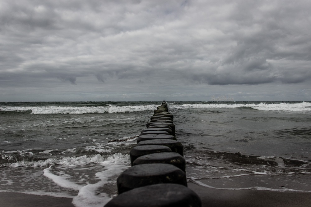 Endlos - Buhnen am Meer